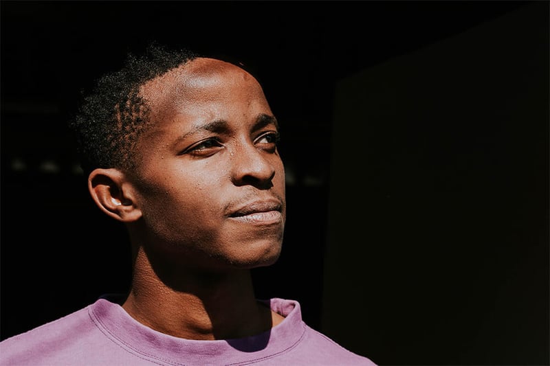 African man portrait